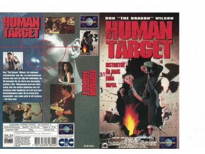 Human Target   inst. VHS